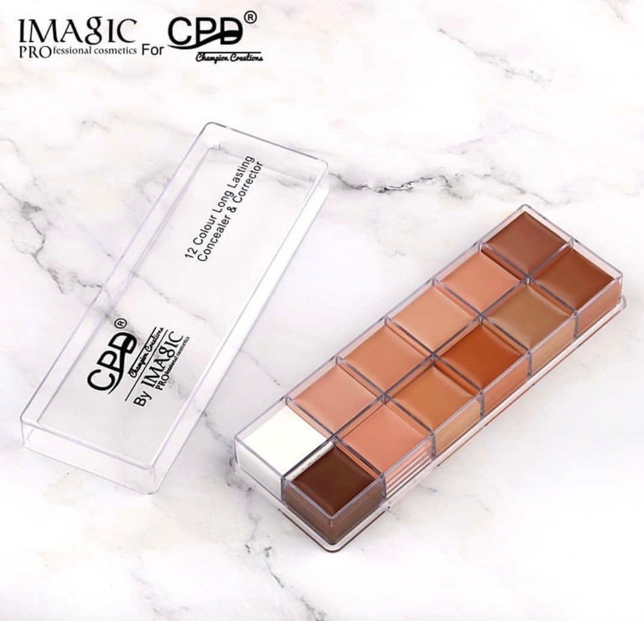 CPD X IMAGIC Pro 12-Shade Long-Lasting Concealer & Corrector Palette