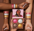 Issa & Dose X Fred Drama Queen 4 Colors Highlighter Palette