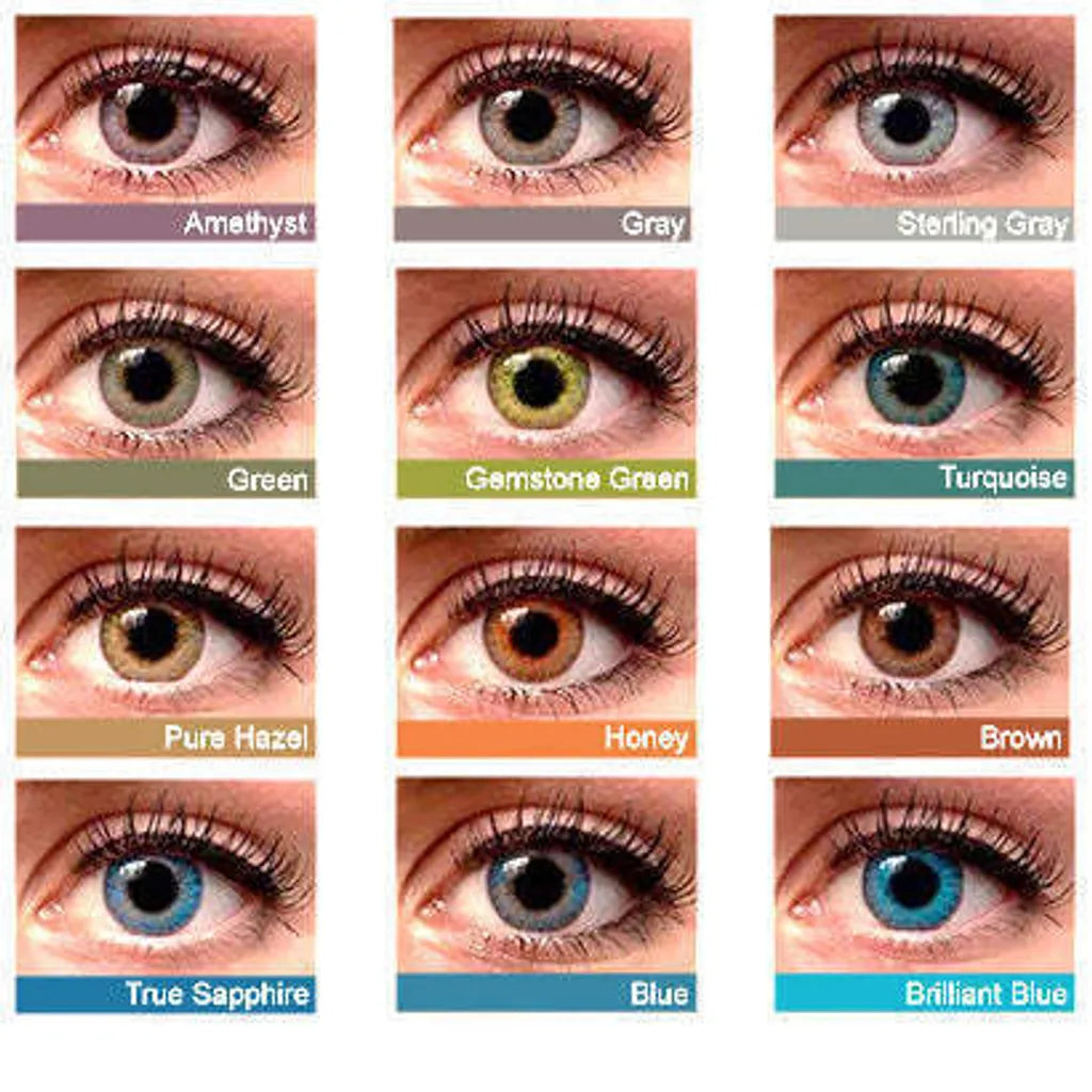 FreshLook Colorblends Contact Lens Starter Kit | Includes Lenses, Solution, Eye Drops, Case, Tweezers & Picker