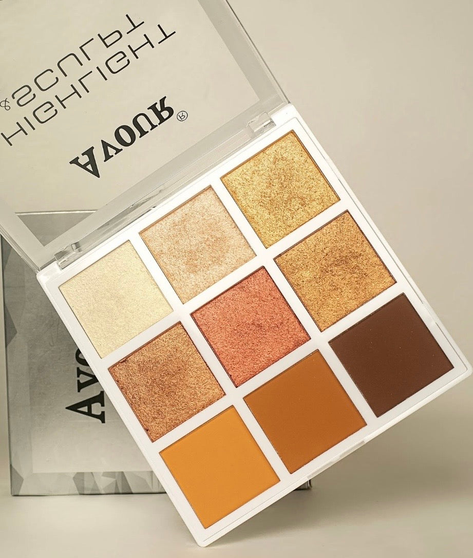 Avour Highlight & Sculpt Palette