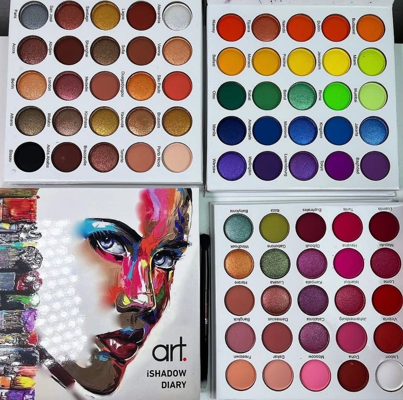 Art. iShadow Diary 75-Color Eyeshadow Palette