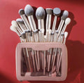 Sylvimak 30-Piece Professional Makeup Brush Set with Travel Case
