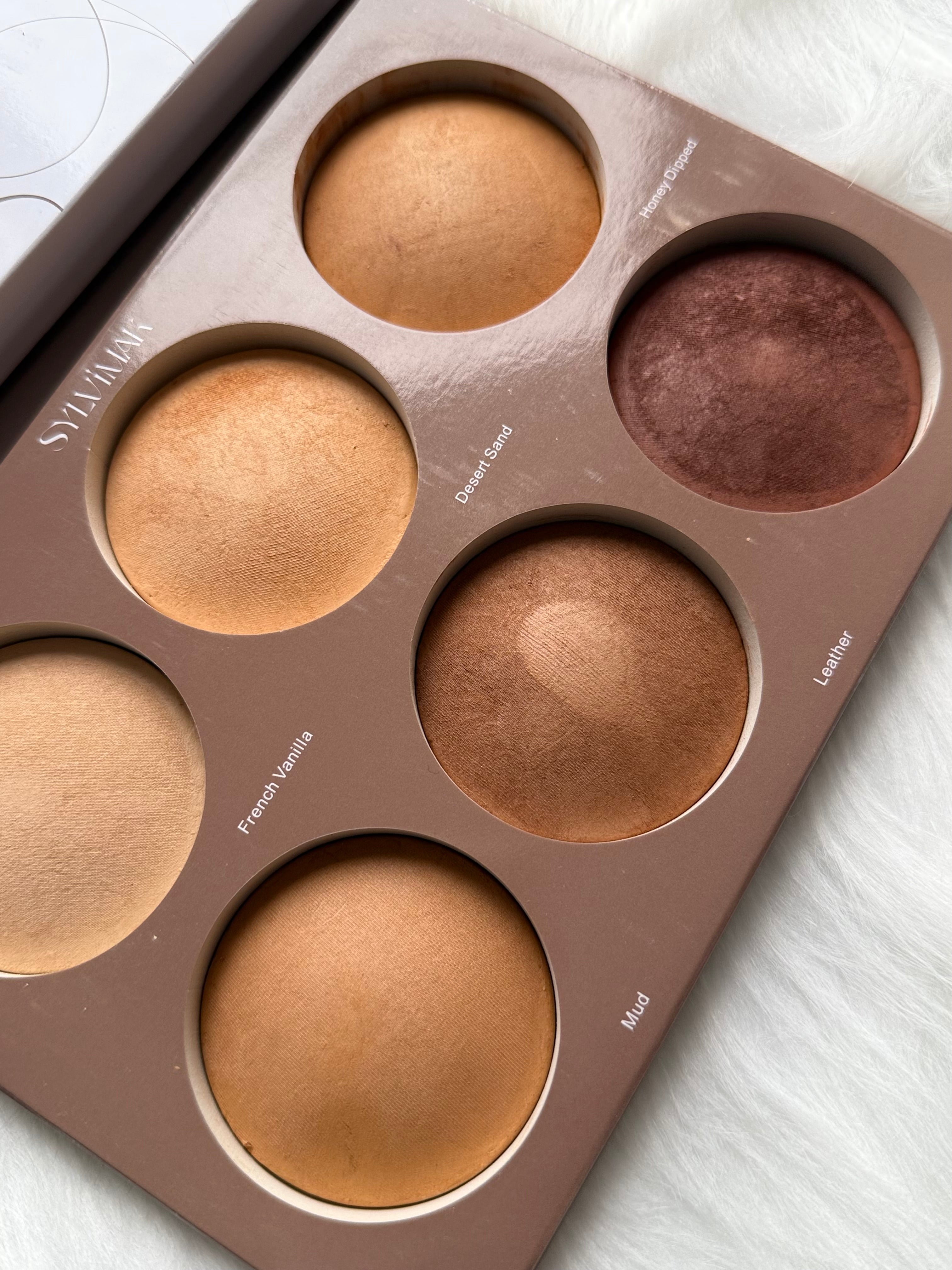 Sylvimak 6 Colors Mineralize Face Powder Palette
