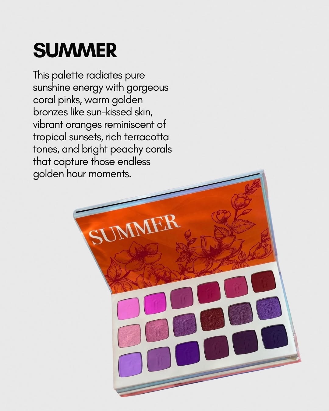 Flawless Ivy YEAR IN COLOR 72 Colors Eyeshadow Palette