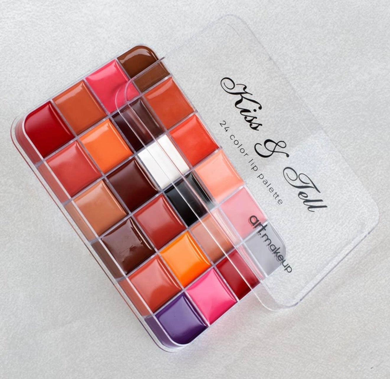 Art.Makeup Kiss & Tell 24-Color Lipstick Palette
