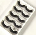 5 Pairs/Set Natural Lashes Tray