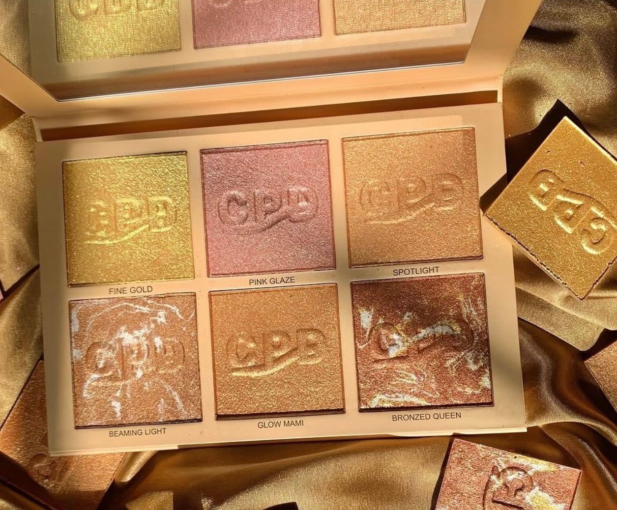 CPD Glow Goals 6-Shade Terracotta Highlighter Palette