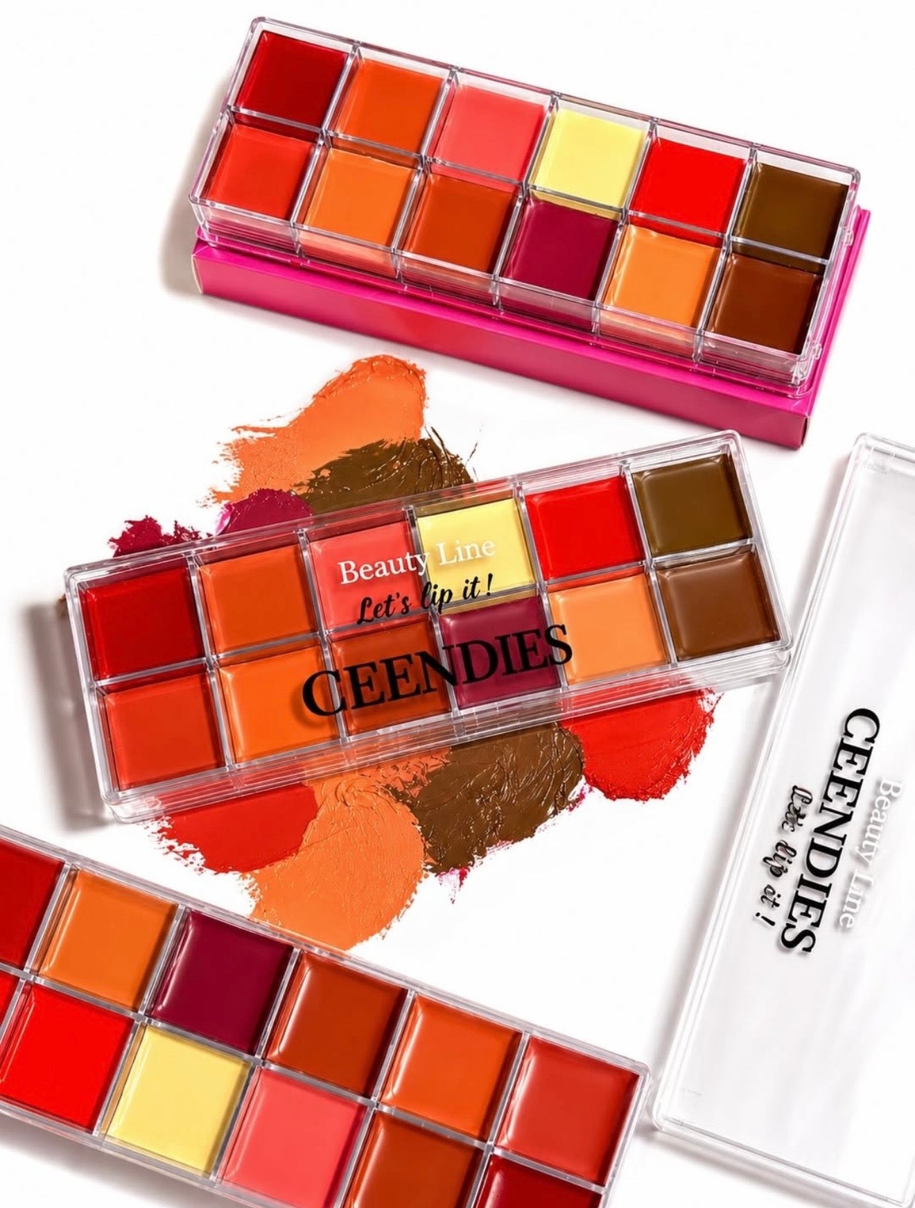 Ceendies Beauty Line 12-Color Creamy Lip Palette