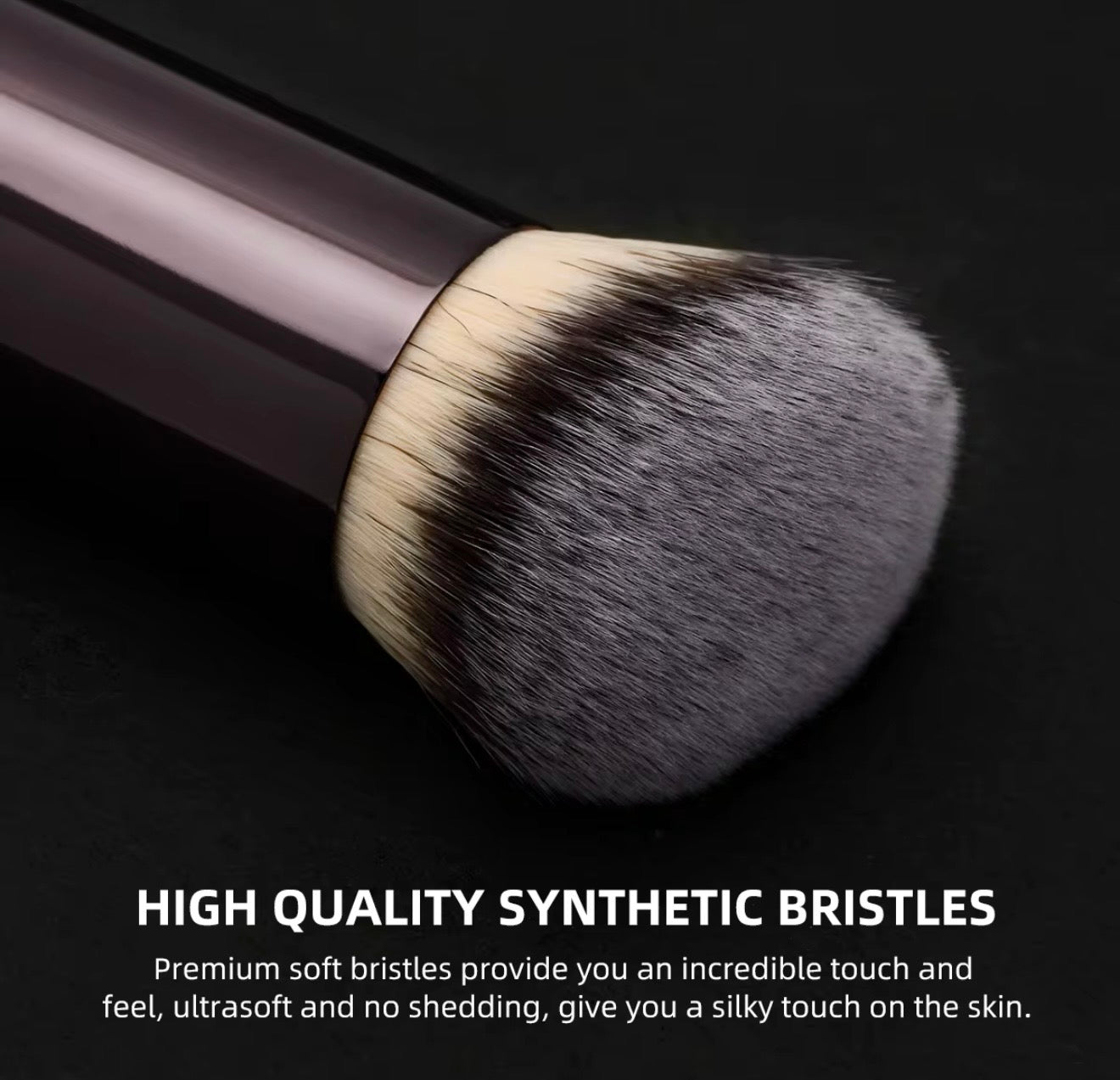 Elite Metal Handle Foundation Brush