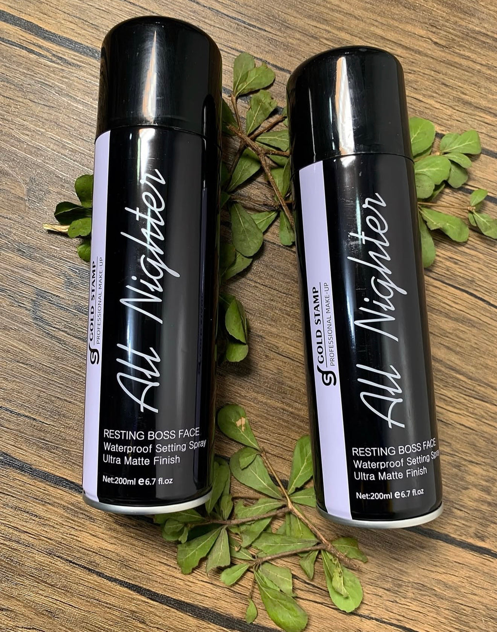 Gold Stamp All Nighter Waterproof Setting Spray | Ultra Matte Finish