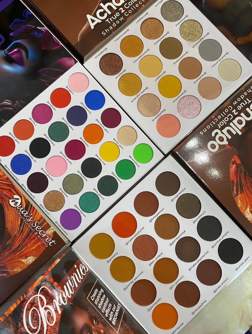 Achalugo True2Color 57 Colors Eyeshadow Palette