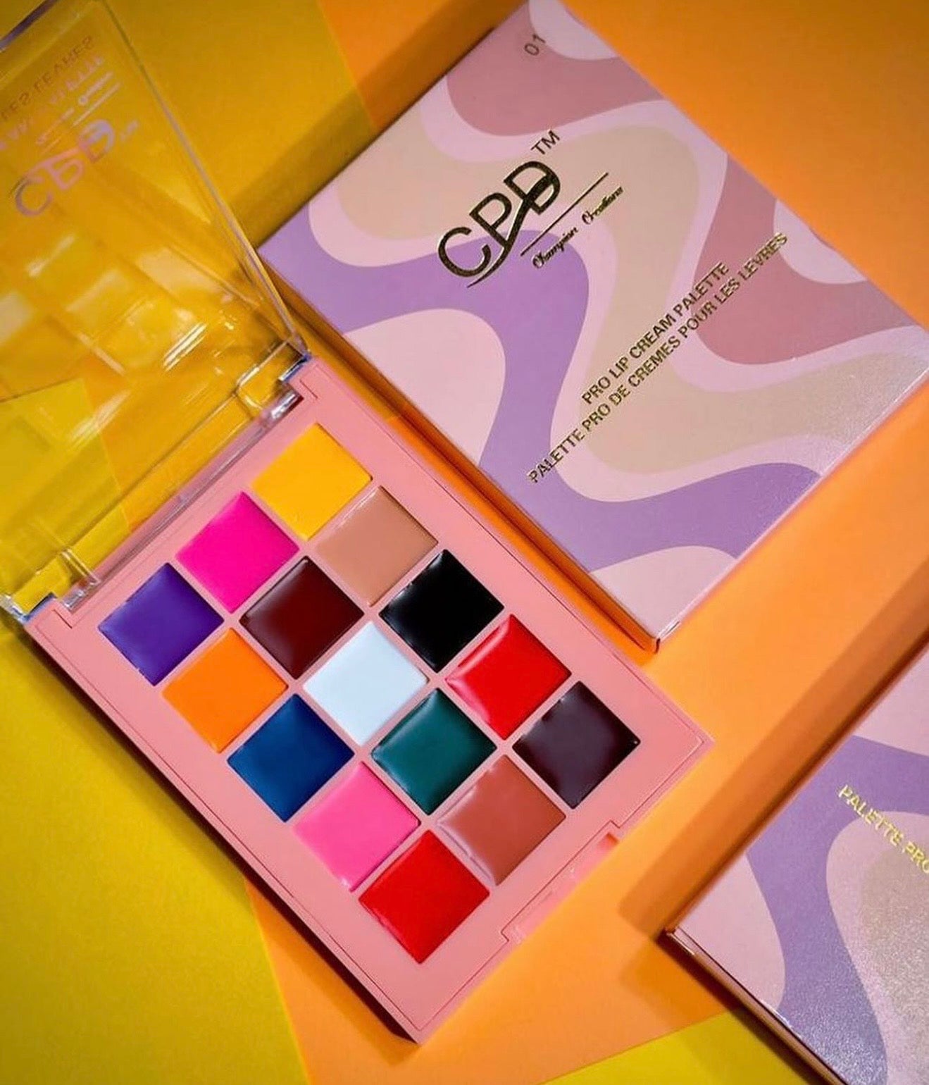 CPD 15 Colors Pro Lip Cream Palette (Lipstick Palette)