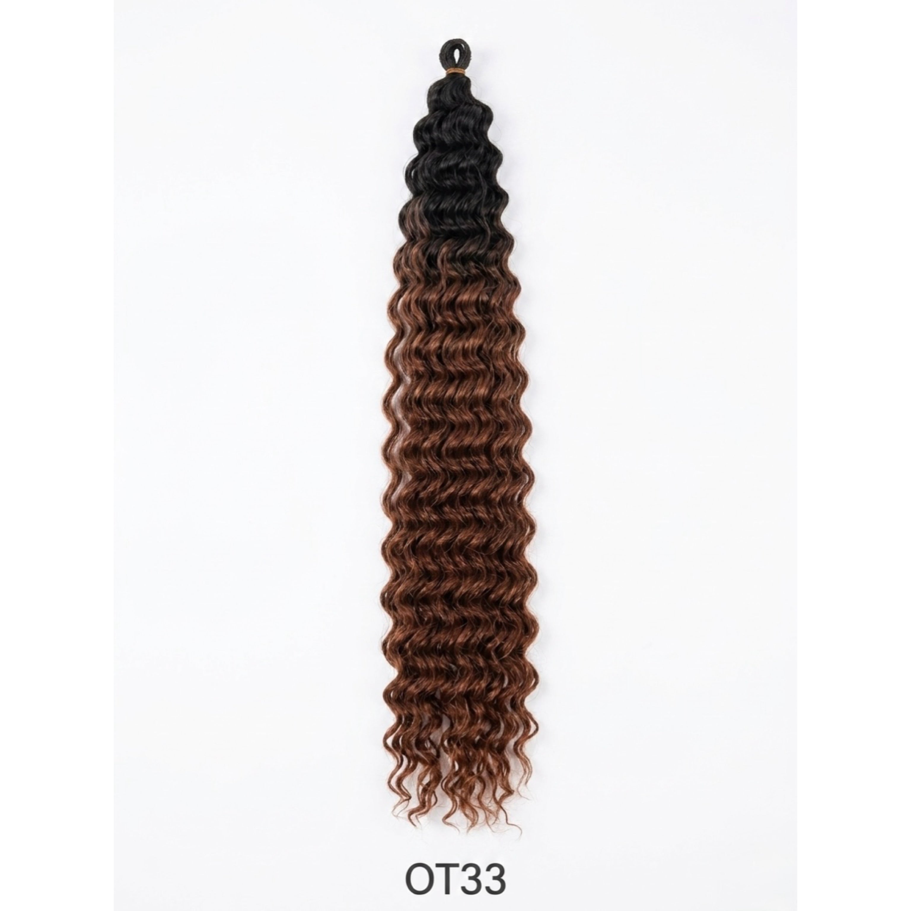 24 Inches 150g Deep Waves Braiding Hair Extension