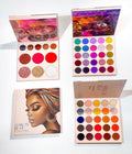 Queenel Beauty Africa’s Best Eyeshadow Palette Set (55 Eyeshadows, 2 Blushes & 4 Highlighters)