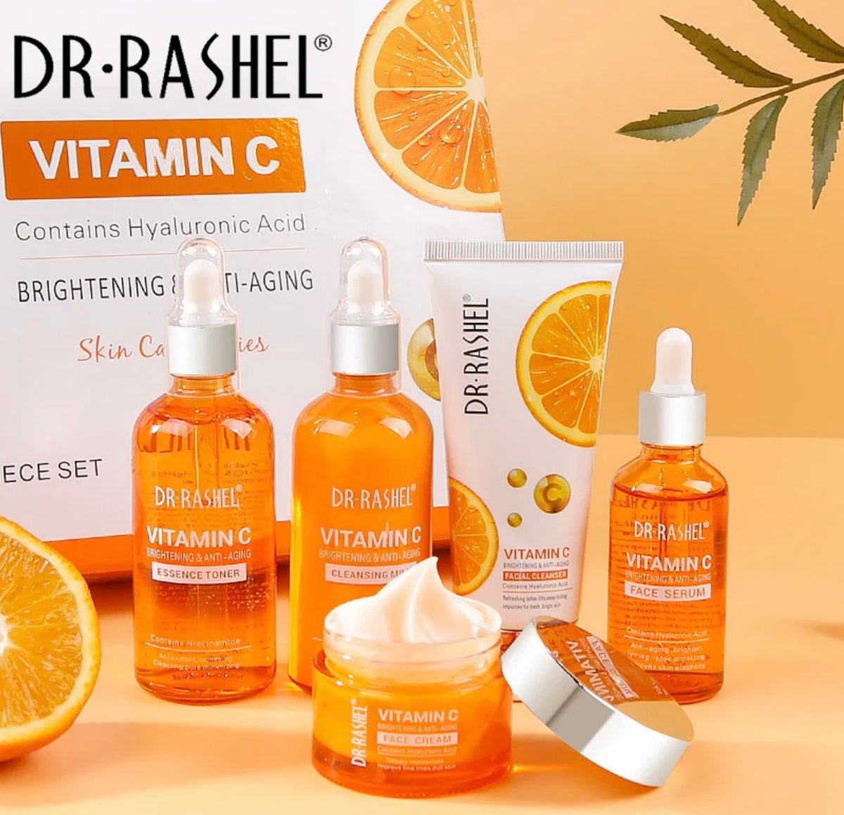 Dr. Rashel Vitamin C 5-Piece Skincare Set