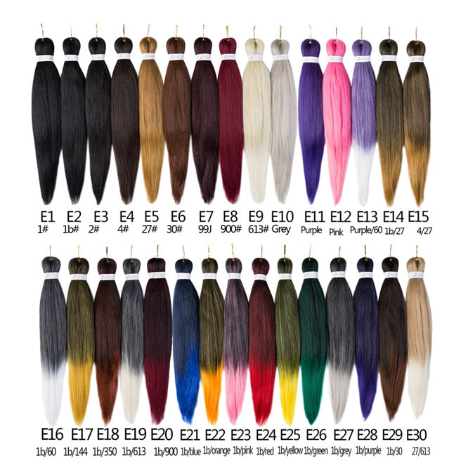 52 Inches 6X Pre-Stretched Braiding Hair Extension