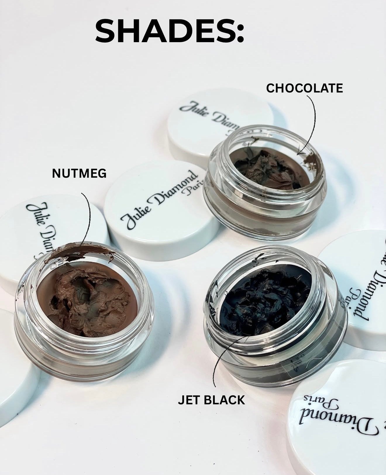 Julie Diamond Eyebrow Gel & Gel Eyeliner