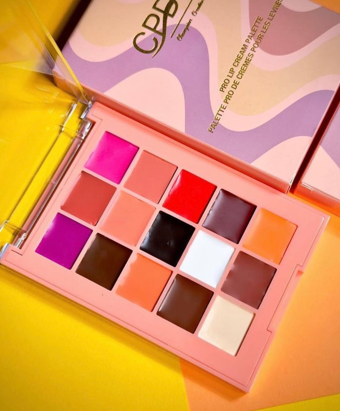 CPD 15 Colors Pro Lip Cream Palette (Lipstick Palette)