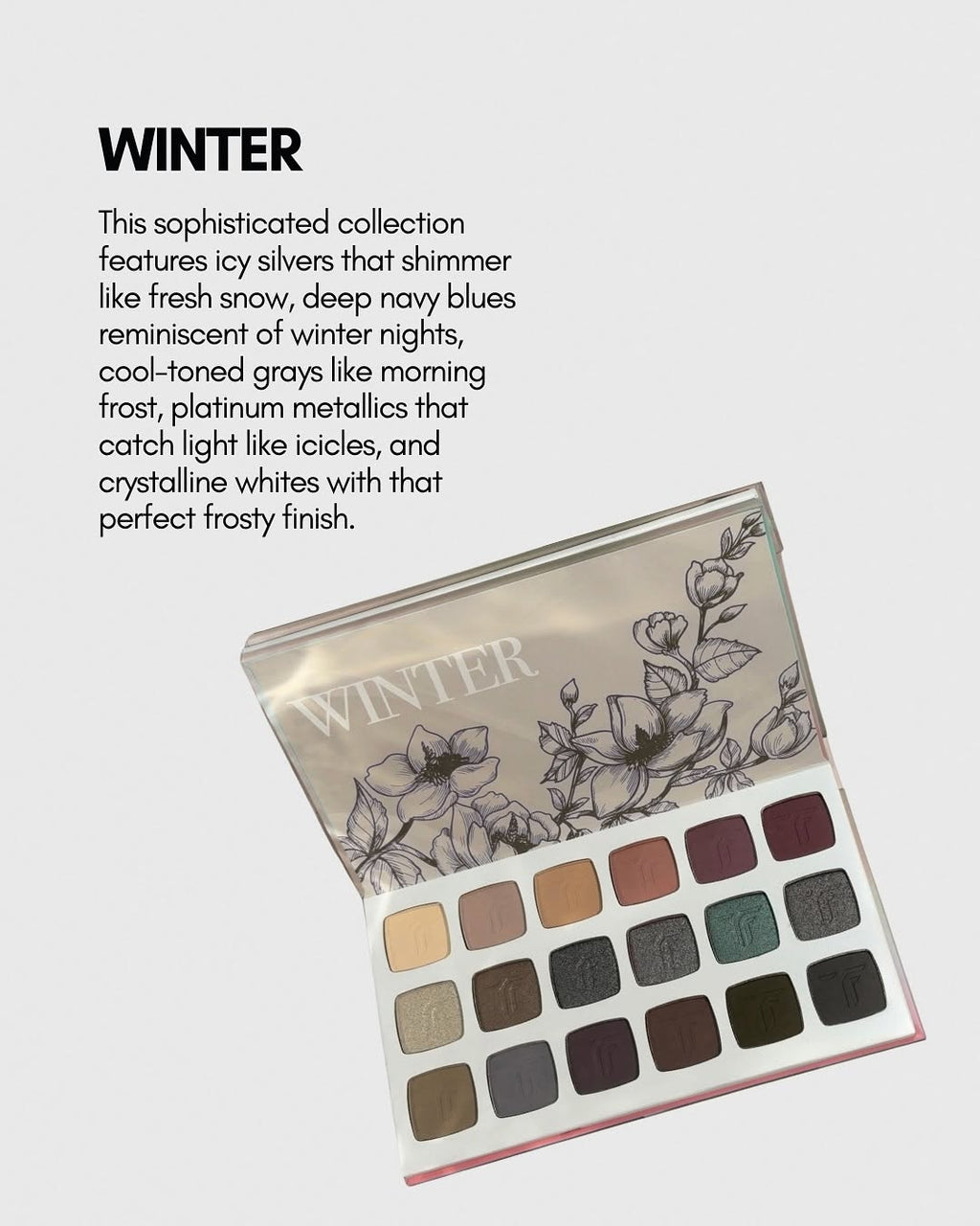 Flawless Ivy YEAR IN COLOR 72 Colors Eyeshadow Palette