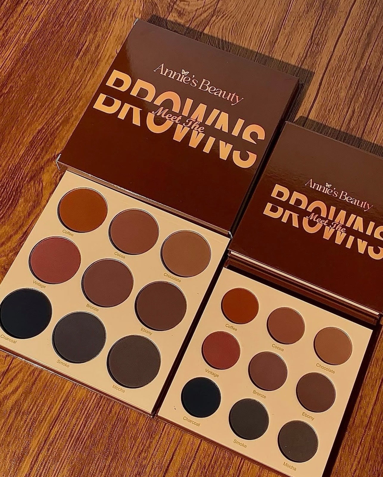 Annie’s Beauty MEET THE BROWNS 9 Colors Eyeshadow Palette
