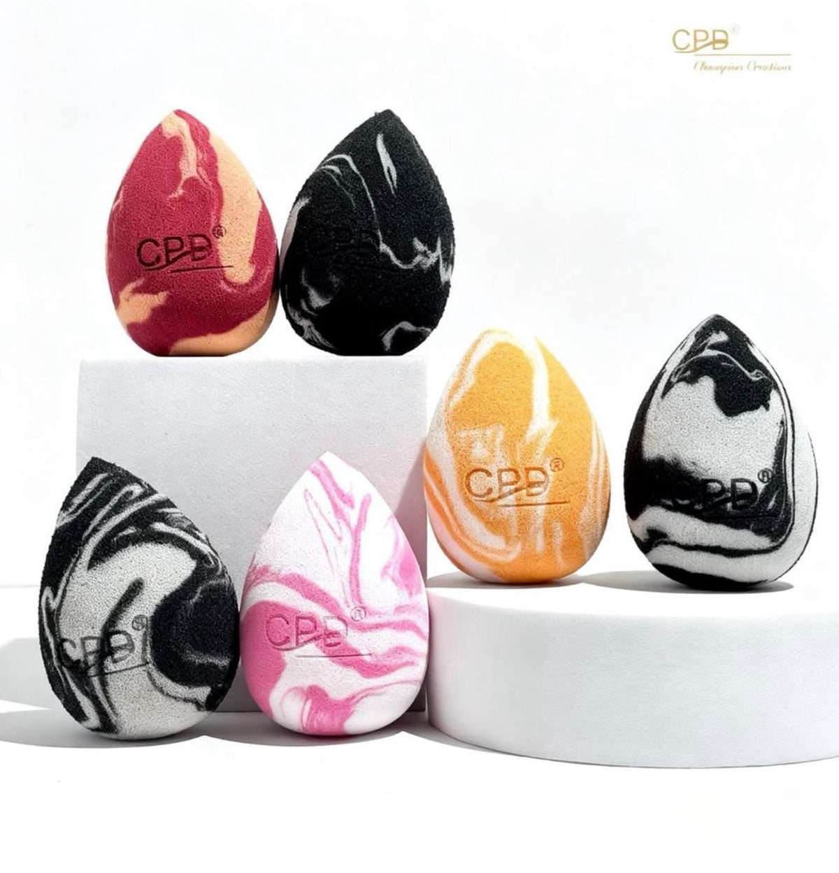 CPD Soft Latex-Free Marble Beauty Blender