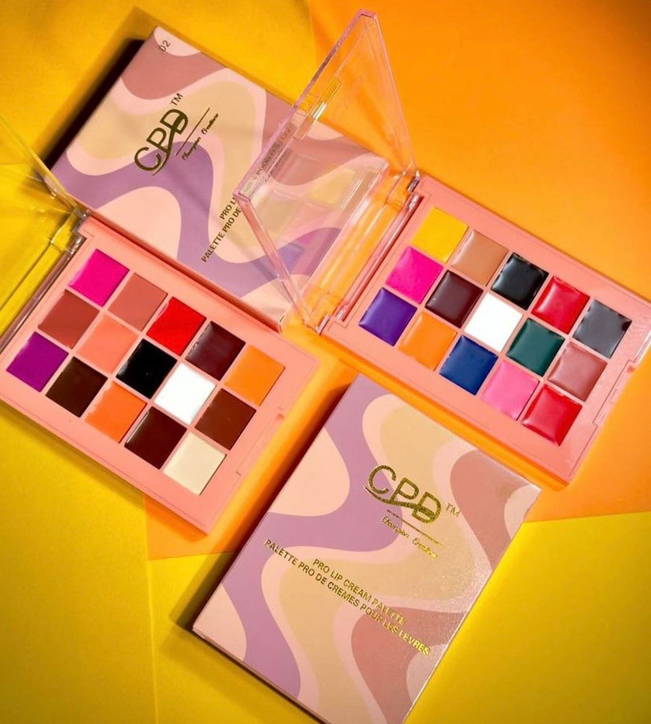 CPD 15 Colors Pro Lip Cream Palette (Lipstick Palette)