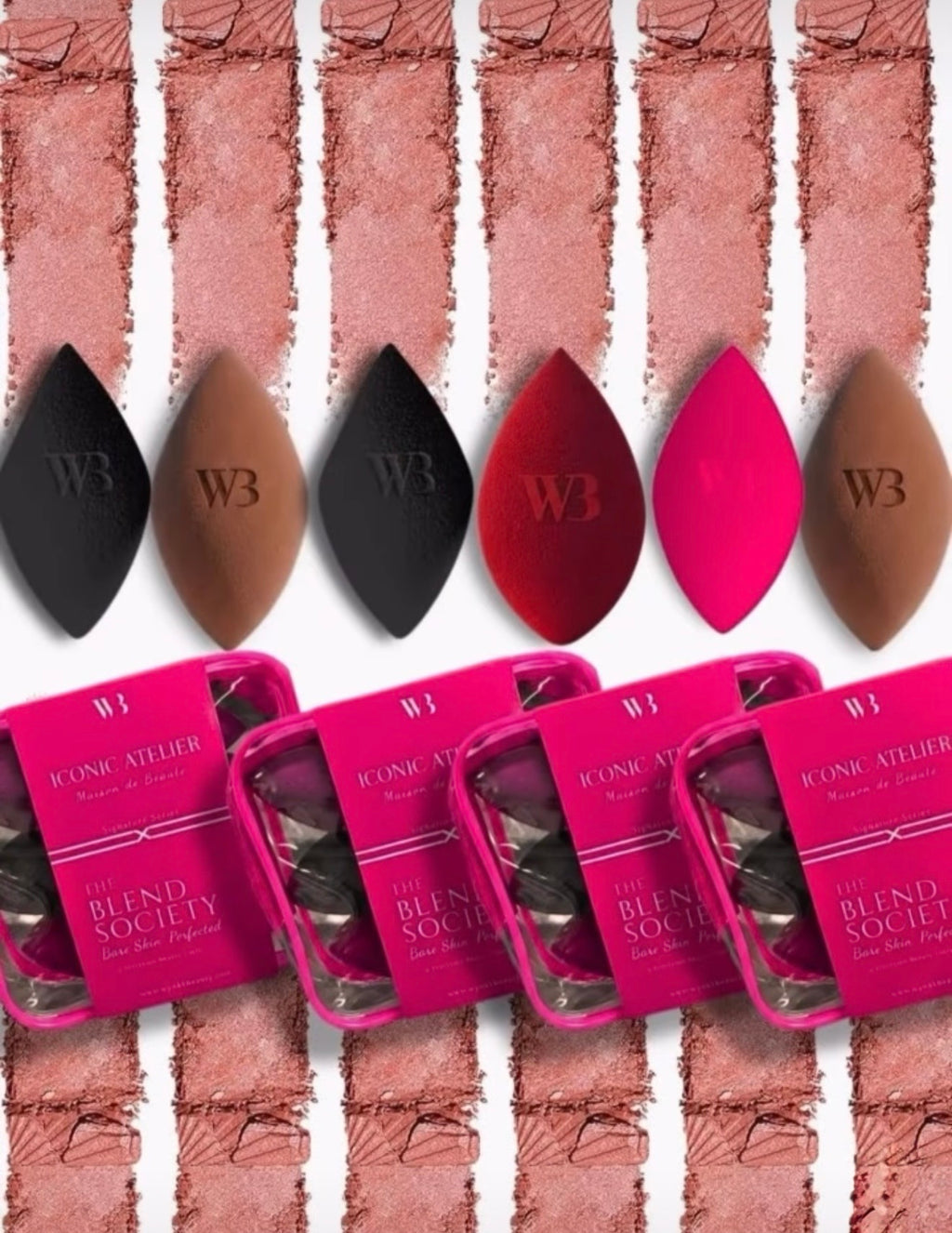 Wynkk Beauty 6-Piece Beauty Blender Set (Super Soft Makeup Sponges)
