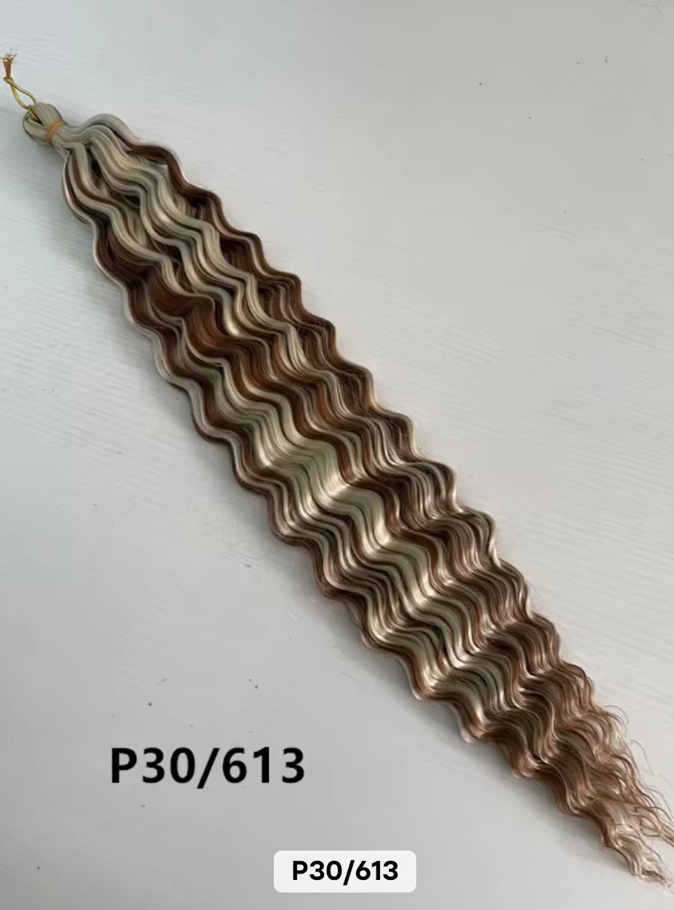 24 Inches 150g Deep Waves Braiding Hair Extension