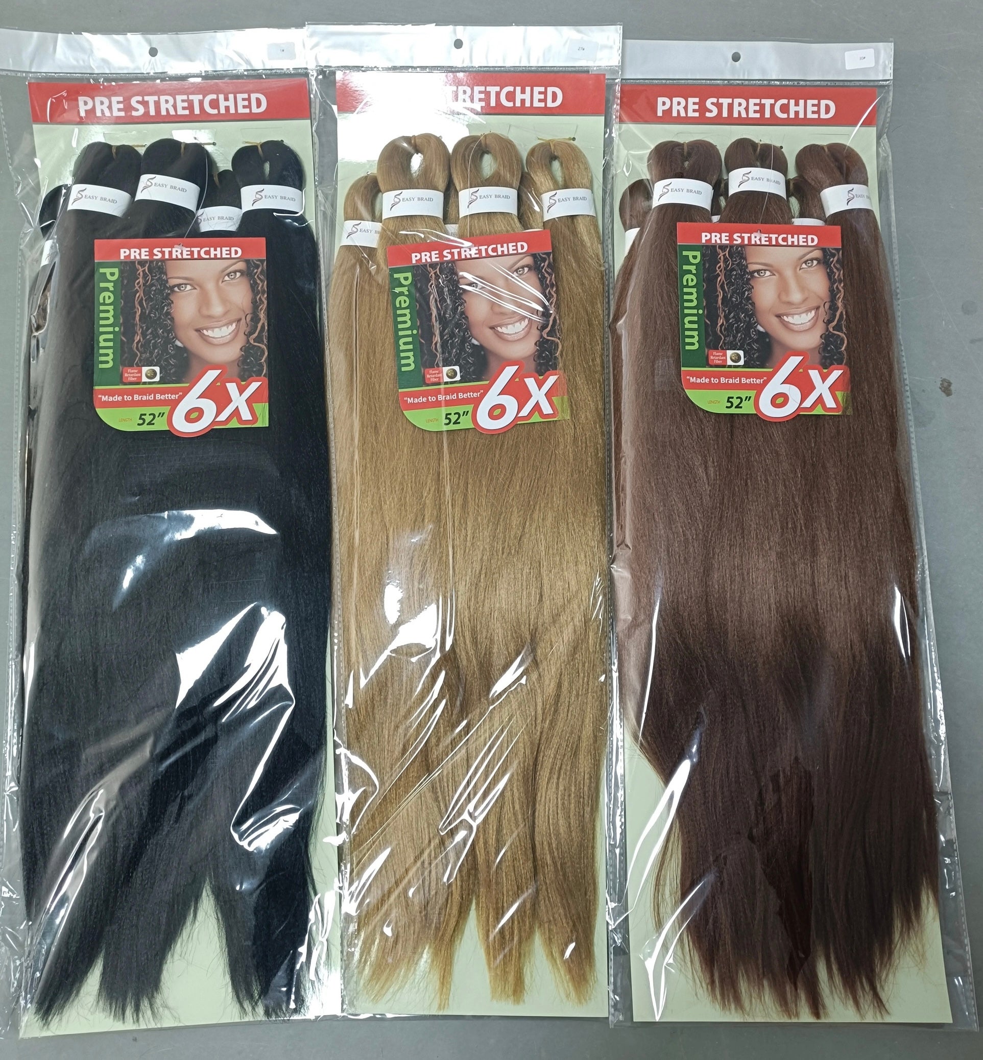 52 Inches 6X Pre-Stretched Braiding Hair Extension