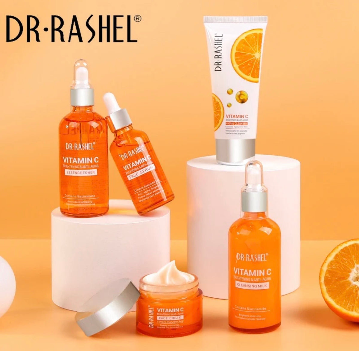 Dr. Rashel Vitamin C 5-Piece Skincare Set