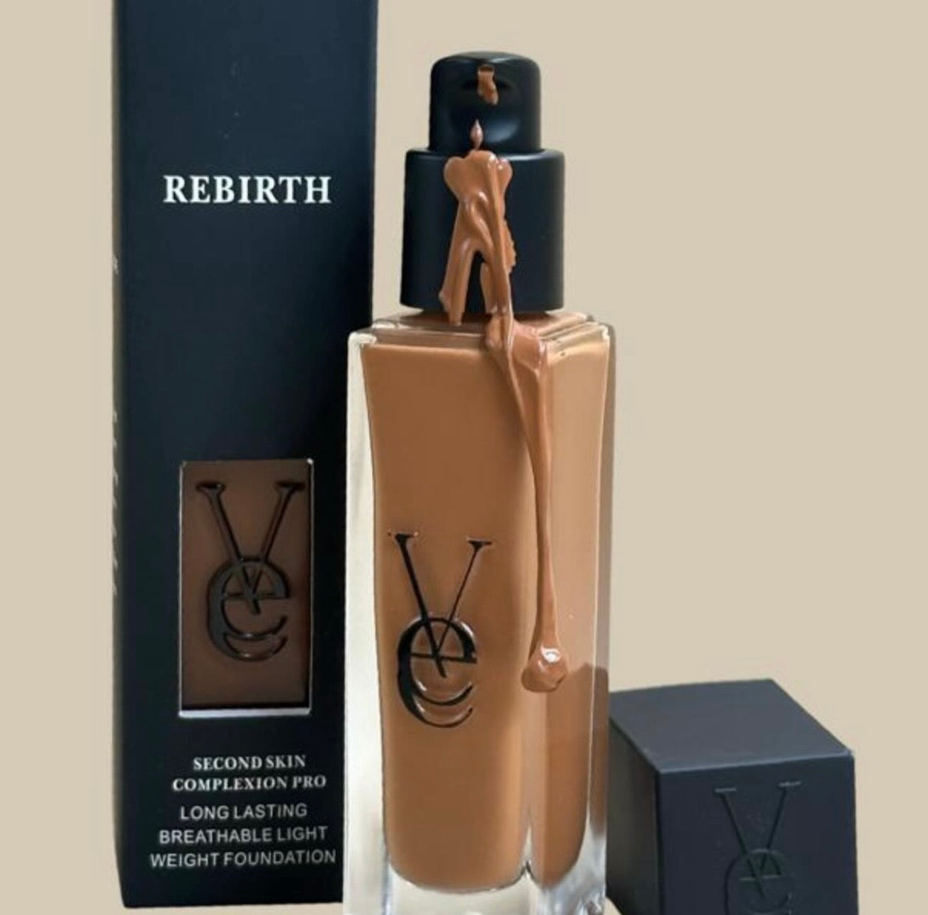 Vee Beauty SECOND SKIN Foundation (Bottle)