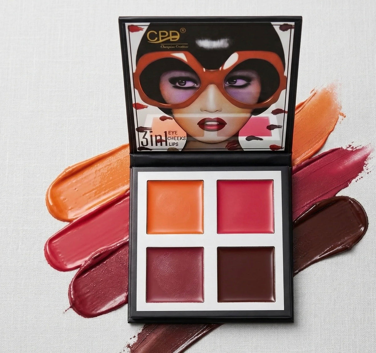 CPD 4 Colors Cream Blush Palette