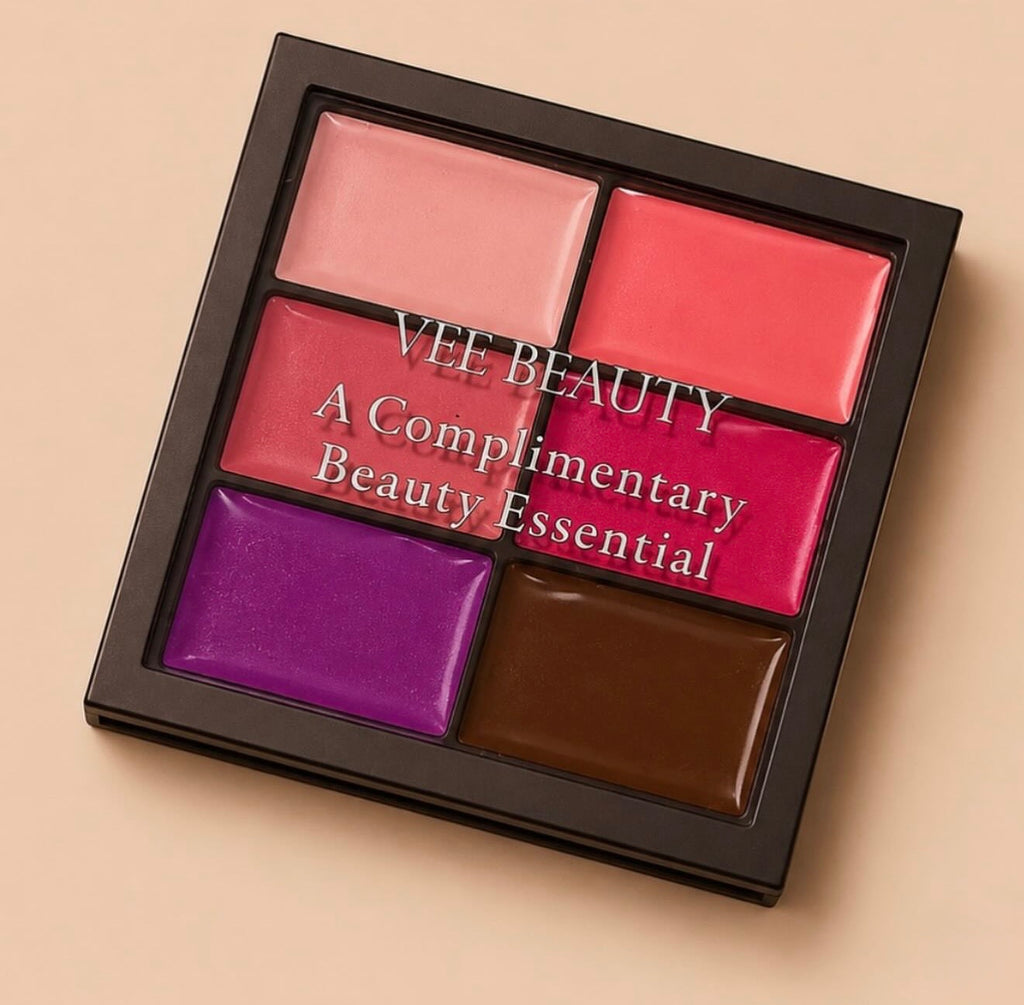 Vee Beauty The Complexion Code 9.0 (9 in 1 Pressed Powder Palette + Free Mirror & Lip Palette)