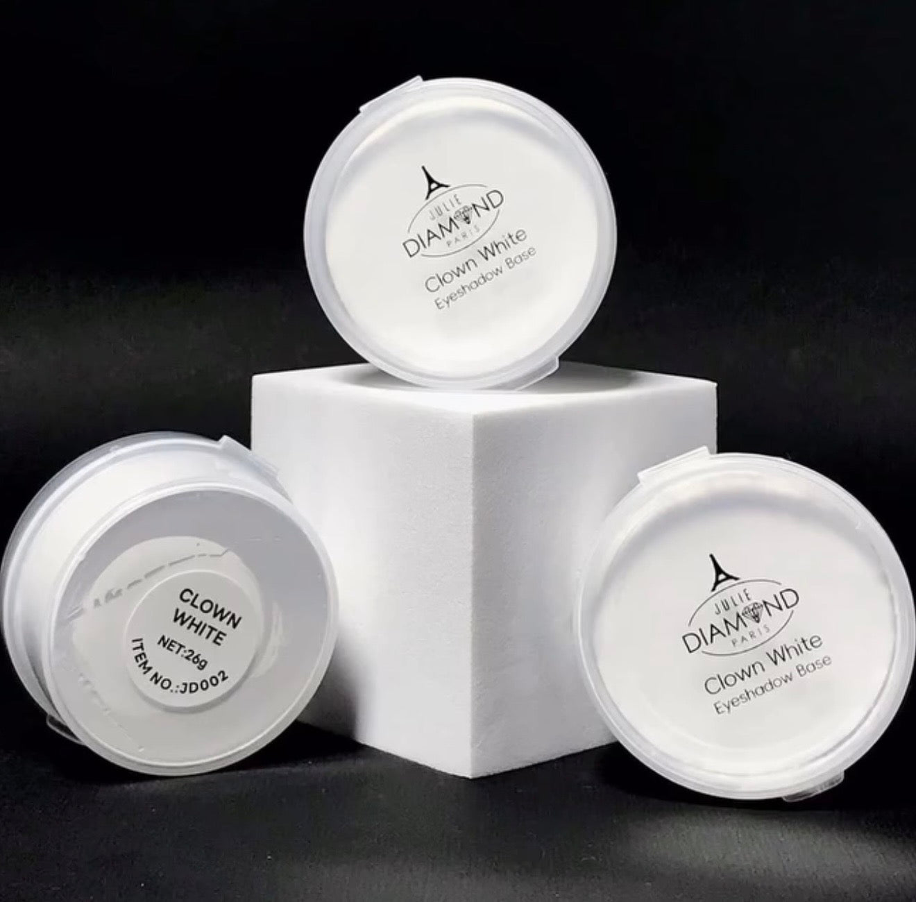 Julie Diamond Clown White Eyeshadow Base
