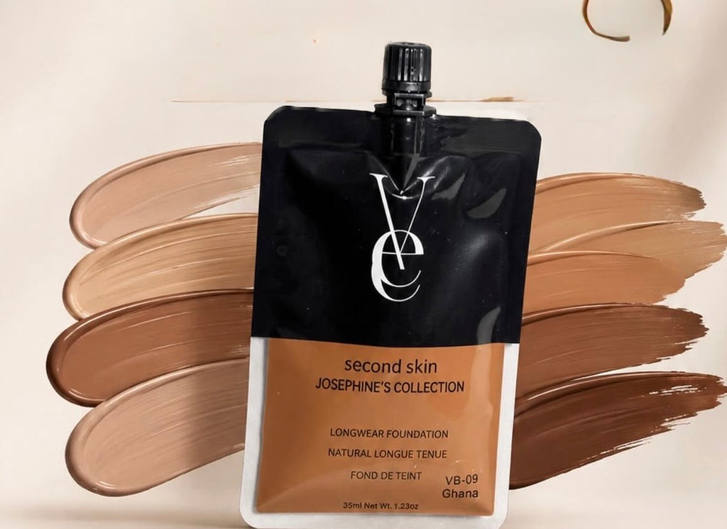 Vee Beauty SECOND SKIN Foundation (Pouch)