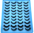 20-Pair Set Multipack Faux Mink Luxury Lash Tray (Mix-04)