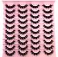 20-Pair Set Faux Mink Luxury Lash Tray