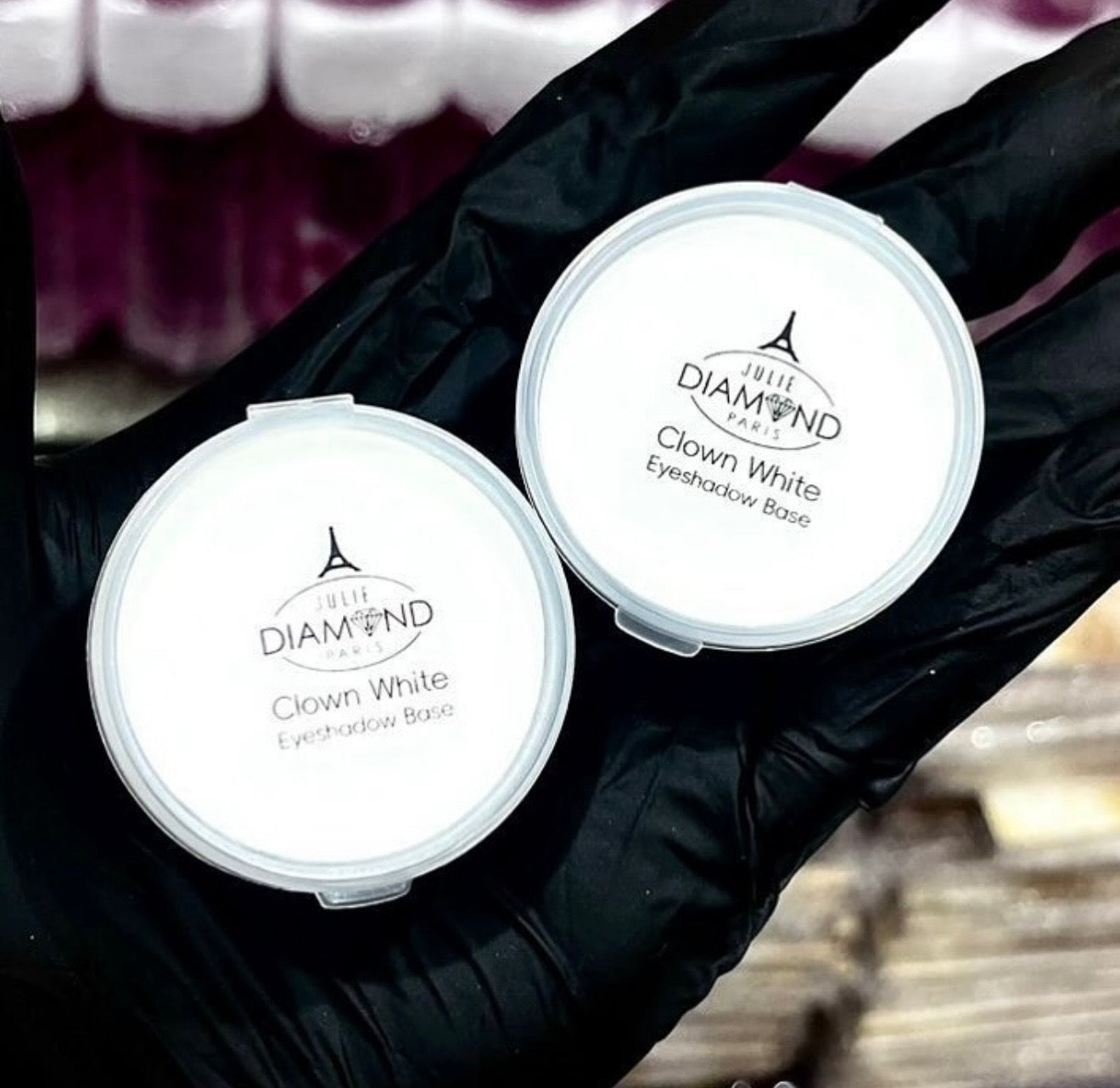 Julie Diamond Clown White Eyeshadow Base