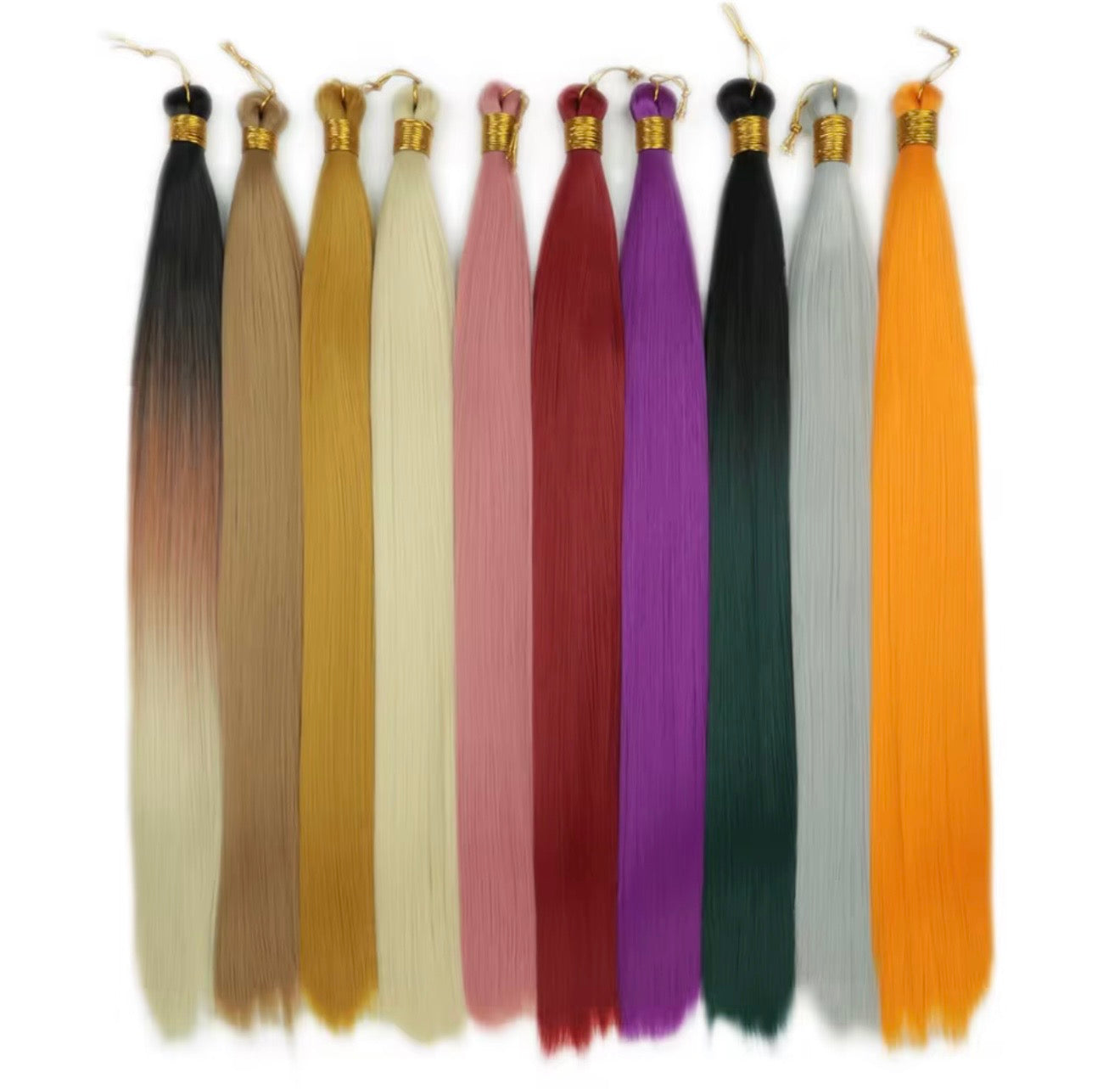 28 Inches 150g Bone Straight Braiding Hair Extension