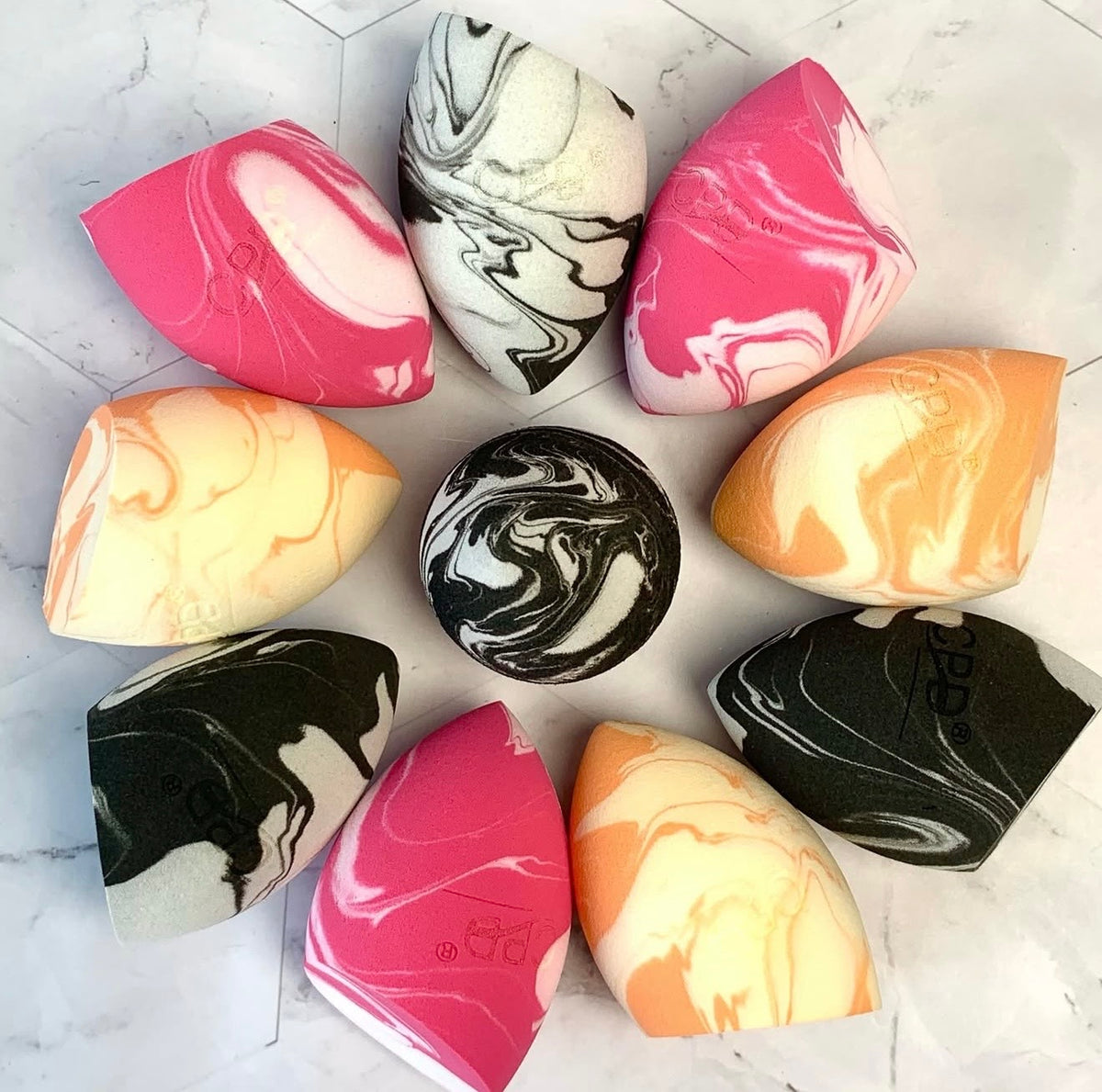 CPD Soft Latex-Free Marble Beauty Blender