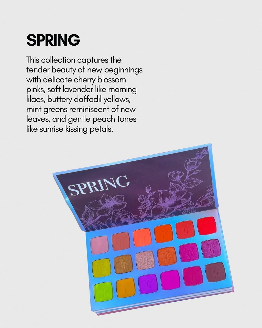 Flawless Ivy YEAR IN COLOR 72 Colors Eyeshadow Palette