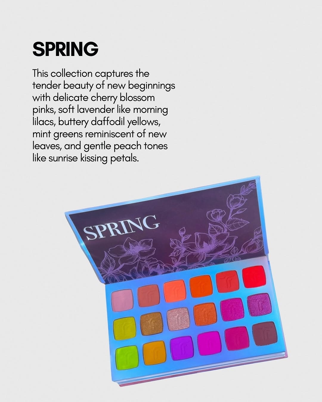 Flawless Ivy YEAR IN COLOR 72 Colors Eyeshadow Palette