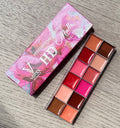 Votex Makeup HD Matte 12-Color Lip Palette