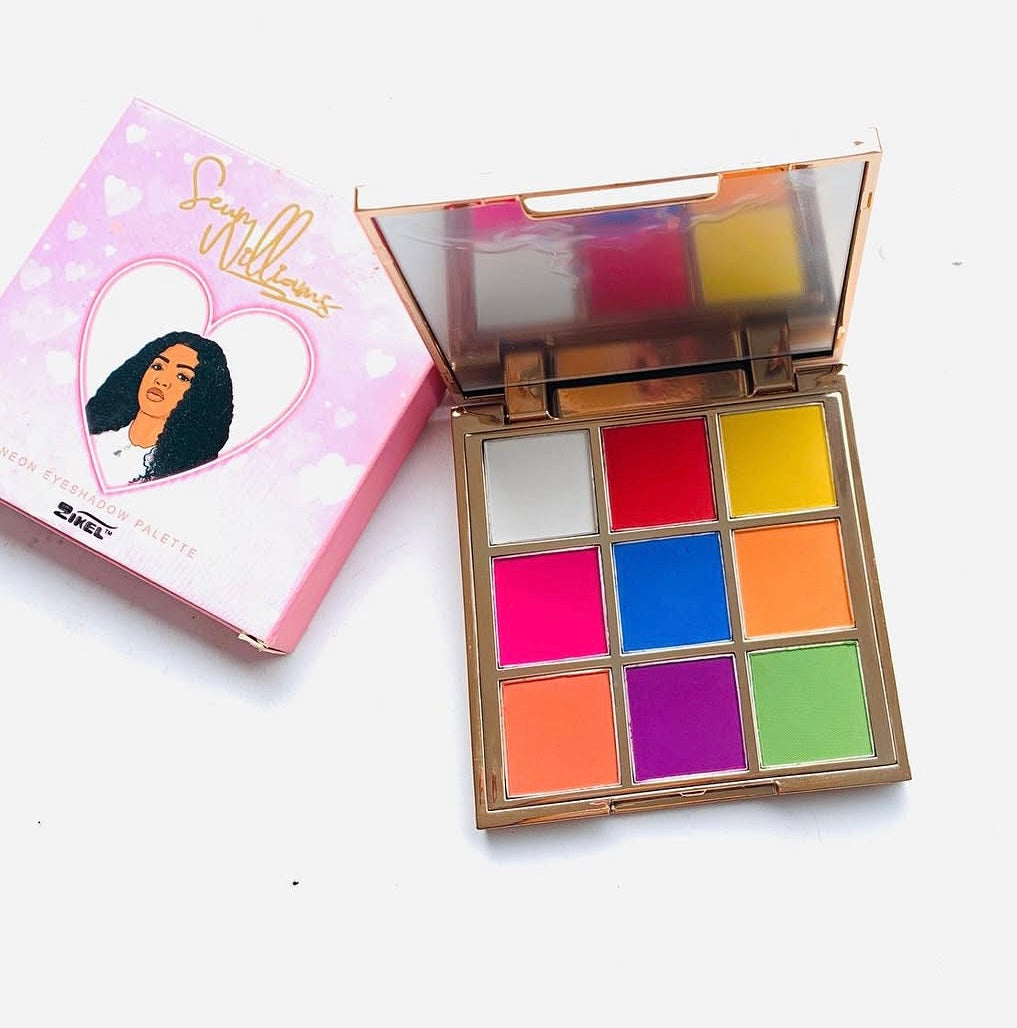Zikel X Seun Williams 9 Colors Eyeshadow Palette