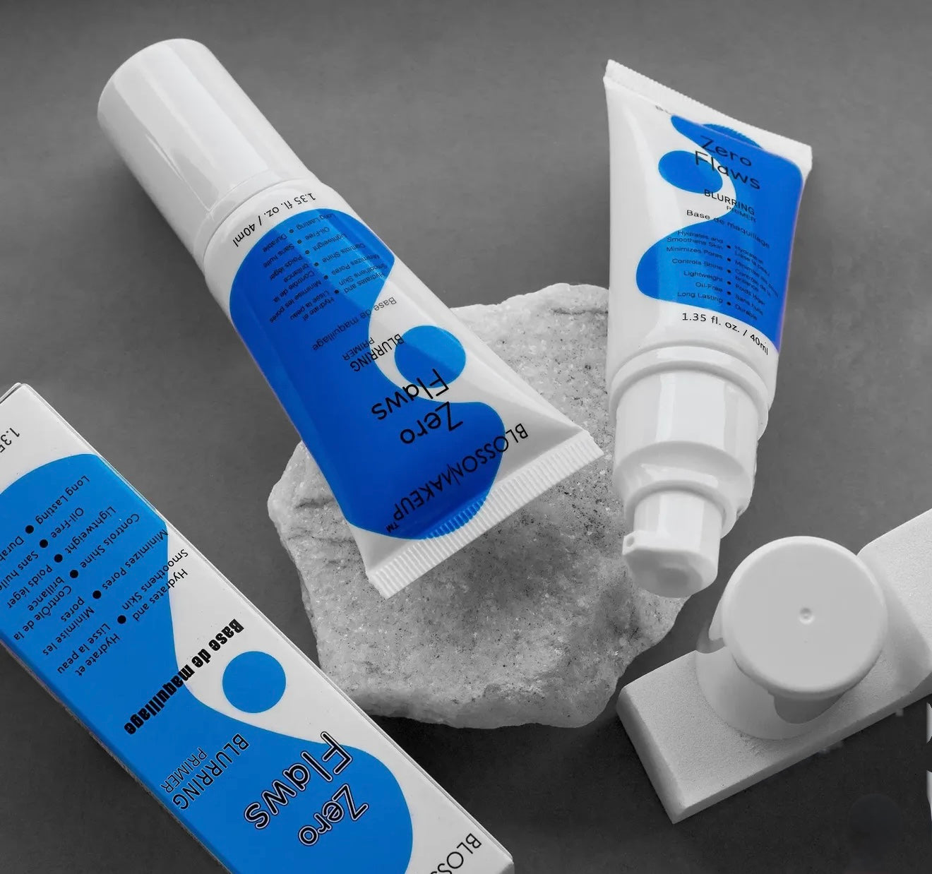 Blossom Makeup Zero Flaws Blurring Primer | Pore-Minimizing Oil-Free Face Primer