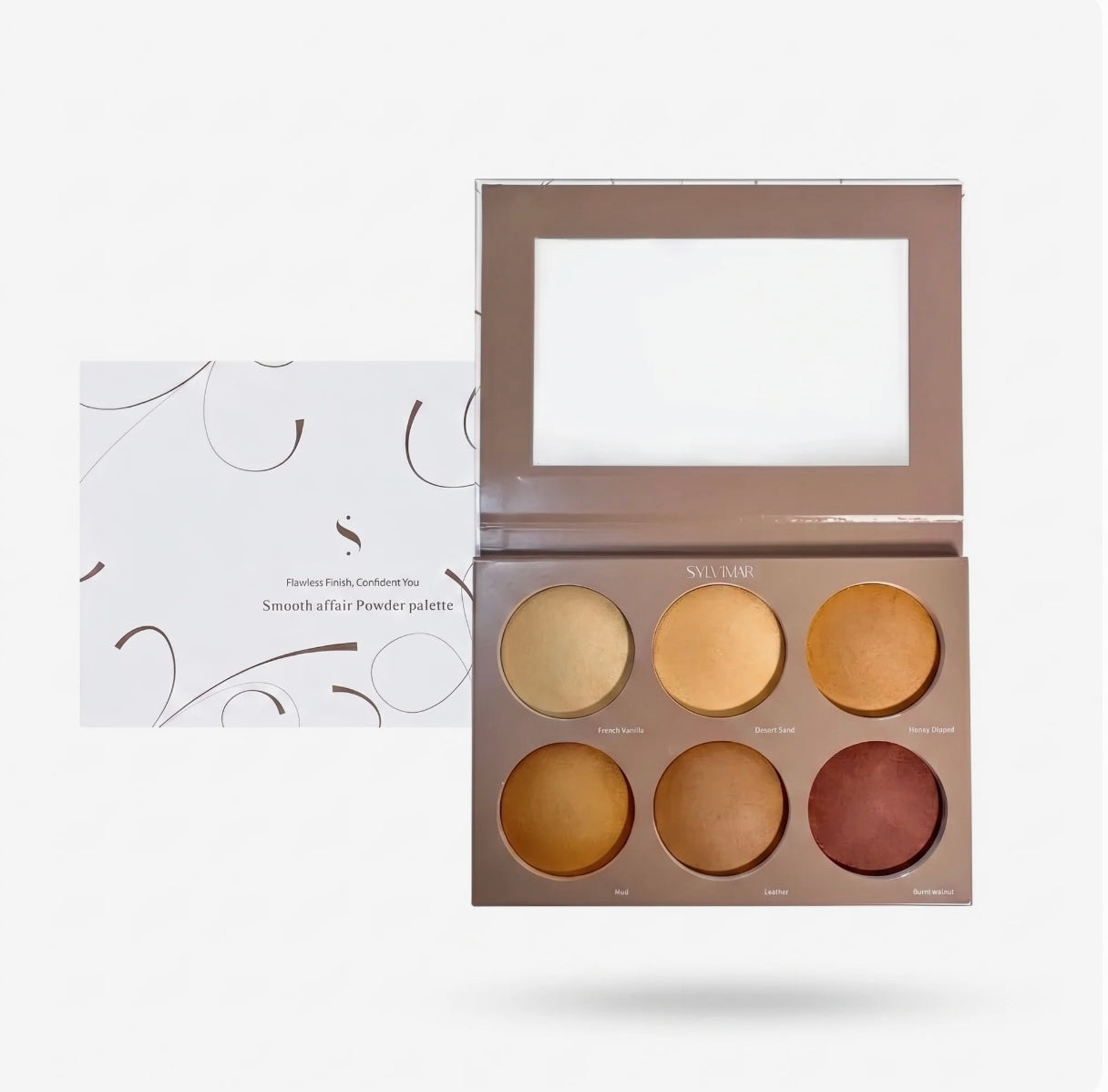 Sylvimak 6 Colors Mineralize Face Powder Palette
