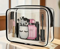 Travel Size Clear PVC Makeup Purse (Style 2)