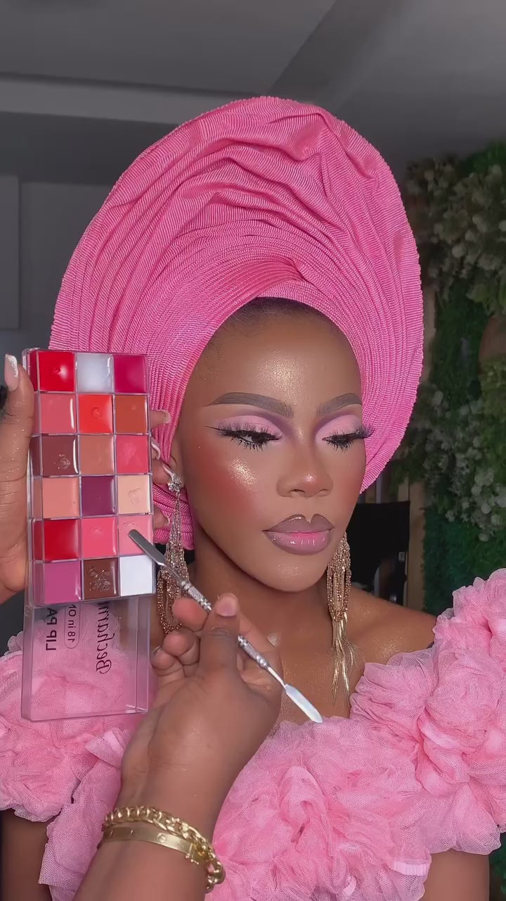 Becharm Ageless 18 Colors Superstay Matte Lipstick Palette