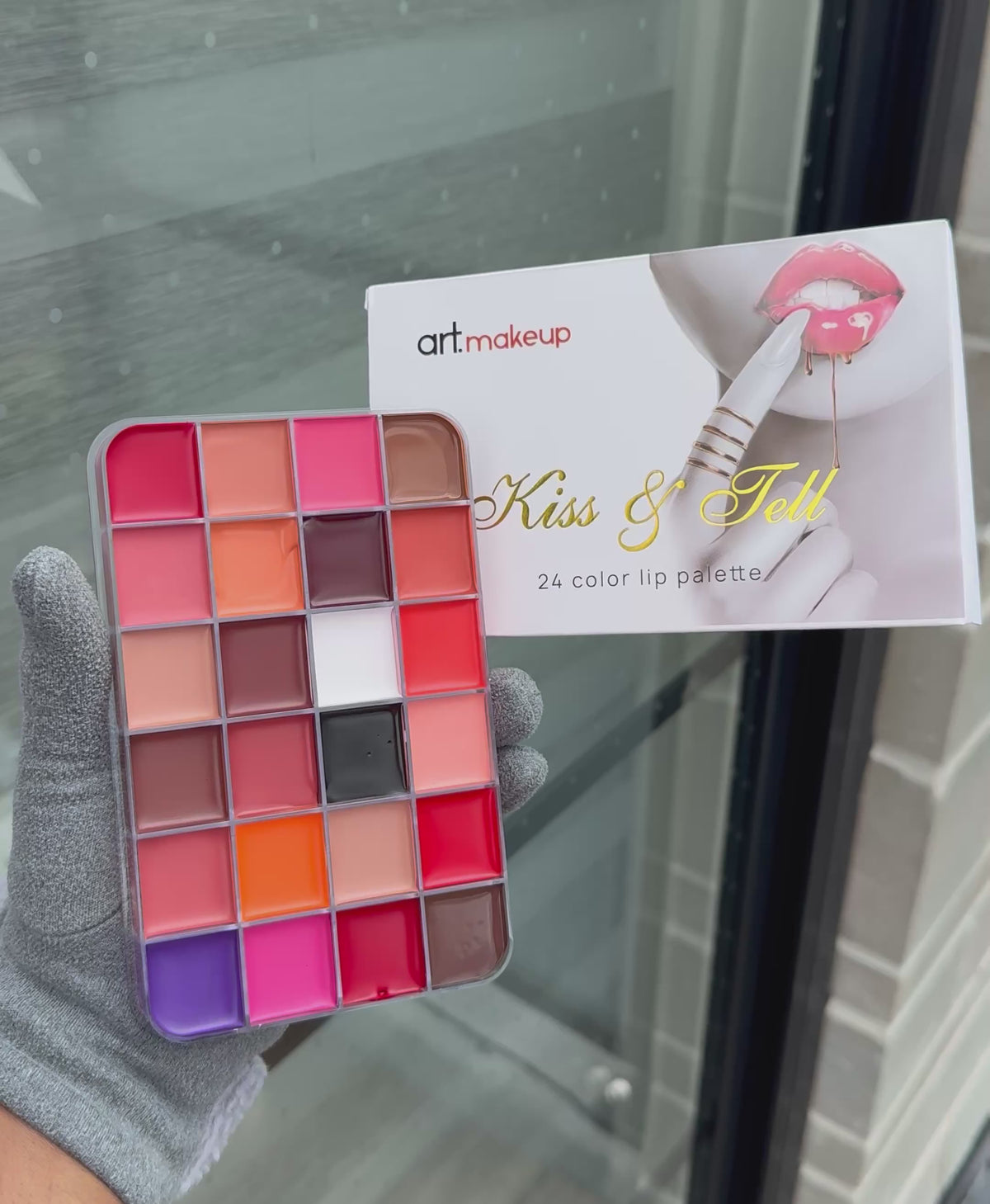 Art.Makeup Kiss & Tell 24-Color Lipstick Palette